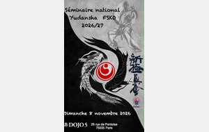 Séminaire national Yudansha