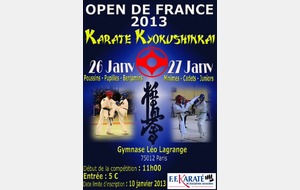 OPEN DE FRANCE KYOKUSHINKAI 2013